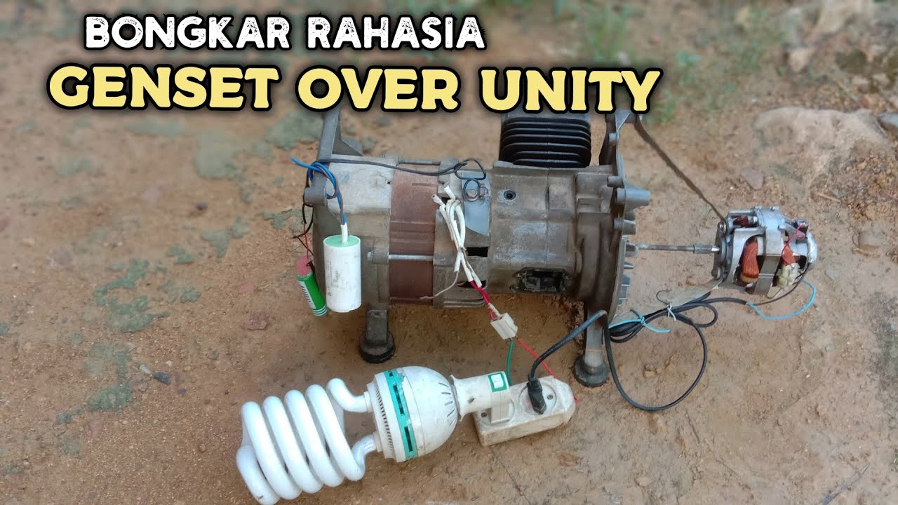 Bongkar rahasia genset free energy