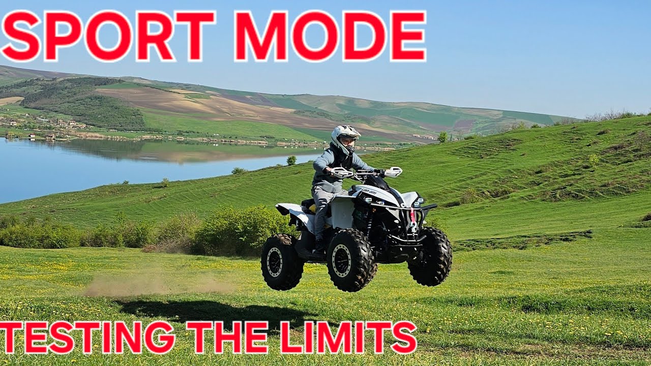 The New Can-Am Renegade 1000R XXC🚀 In SPORT Mode- Solo ride📛