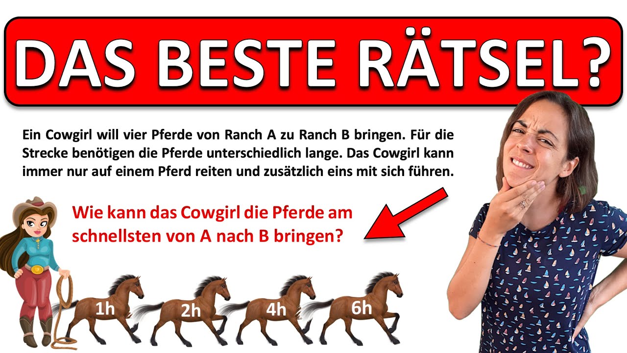 🚀🚀🚀 99% SCHEITERN an diesem LOGIK RÄTSEL | Bist DU SCHLAU GENUG?