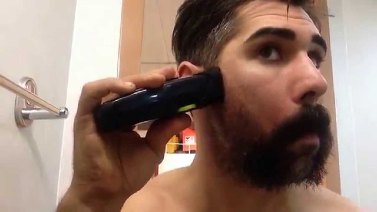 Shaving my beard off after growing for 8 months. Beard style