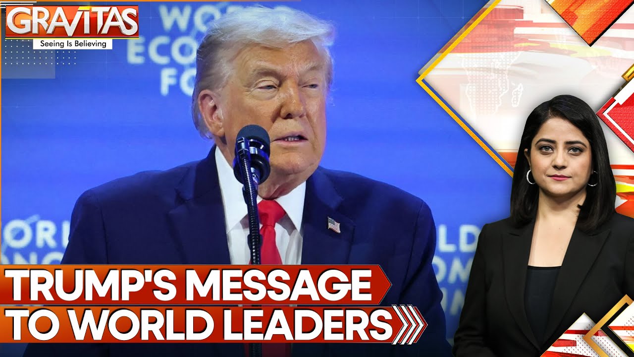 Trump Criticises Europe at Davos | What Did He Say About Greenland & Venezuela | GRAVITAS