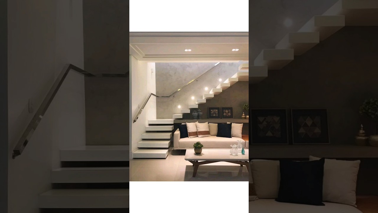 4/4 Top Modern Staircase Designs  2024 |Beautiful Stair Designs for Living Room |Home Interior Ideas