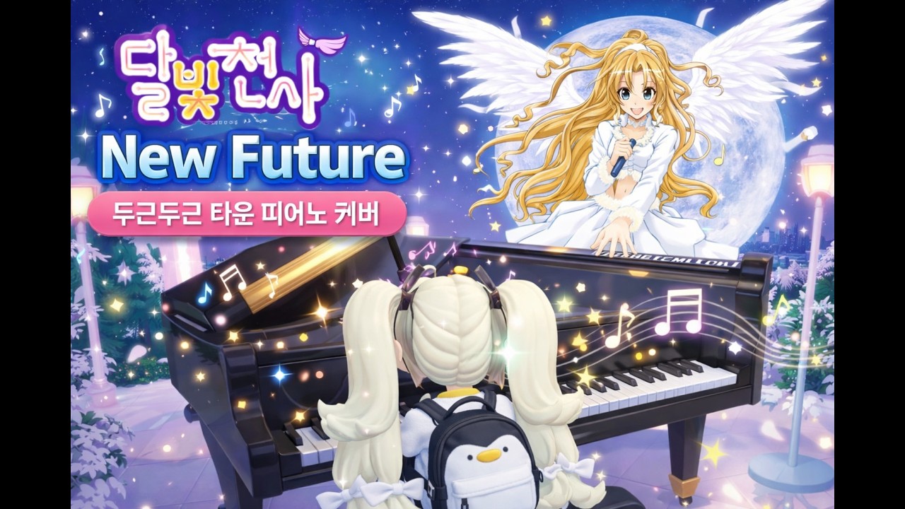 달빛천사 - New Future 🌙 | 두근두근타운 피아노 커버 (Full Moon Wo Sagashite OST Piano Cover)
