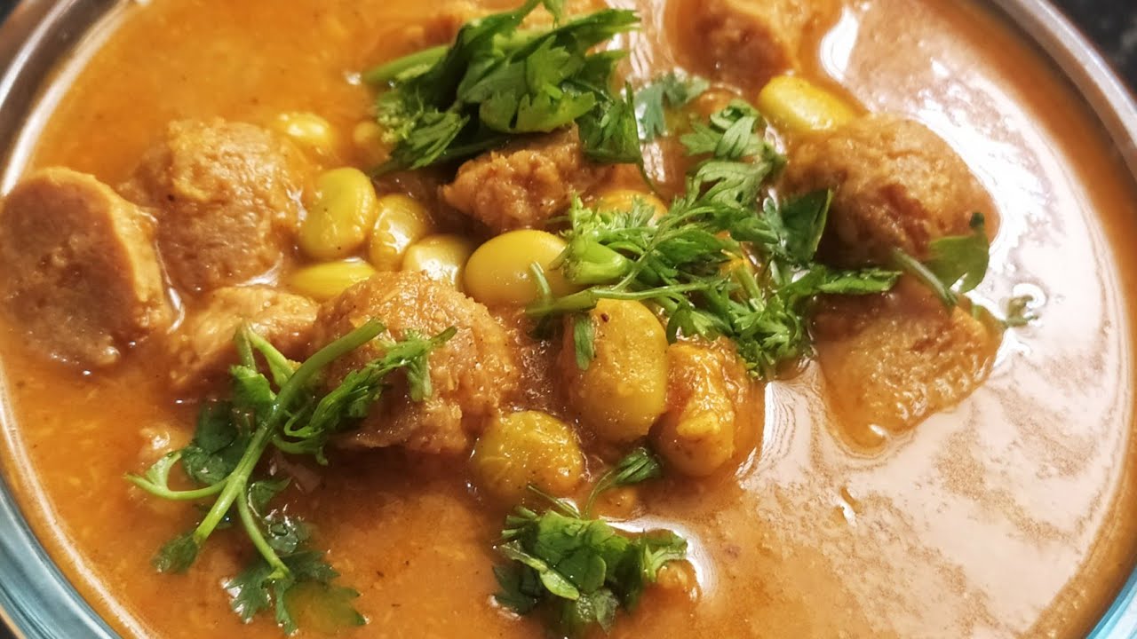 avarekalu Soya Chunk masala (in Kannada) sisters kai ruchi kannada🙏