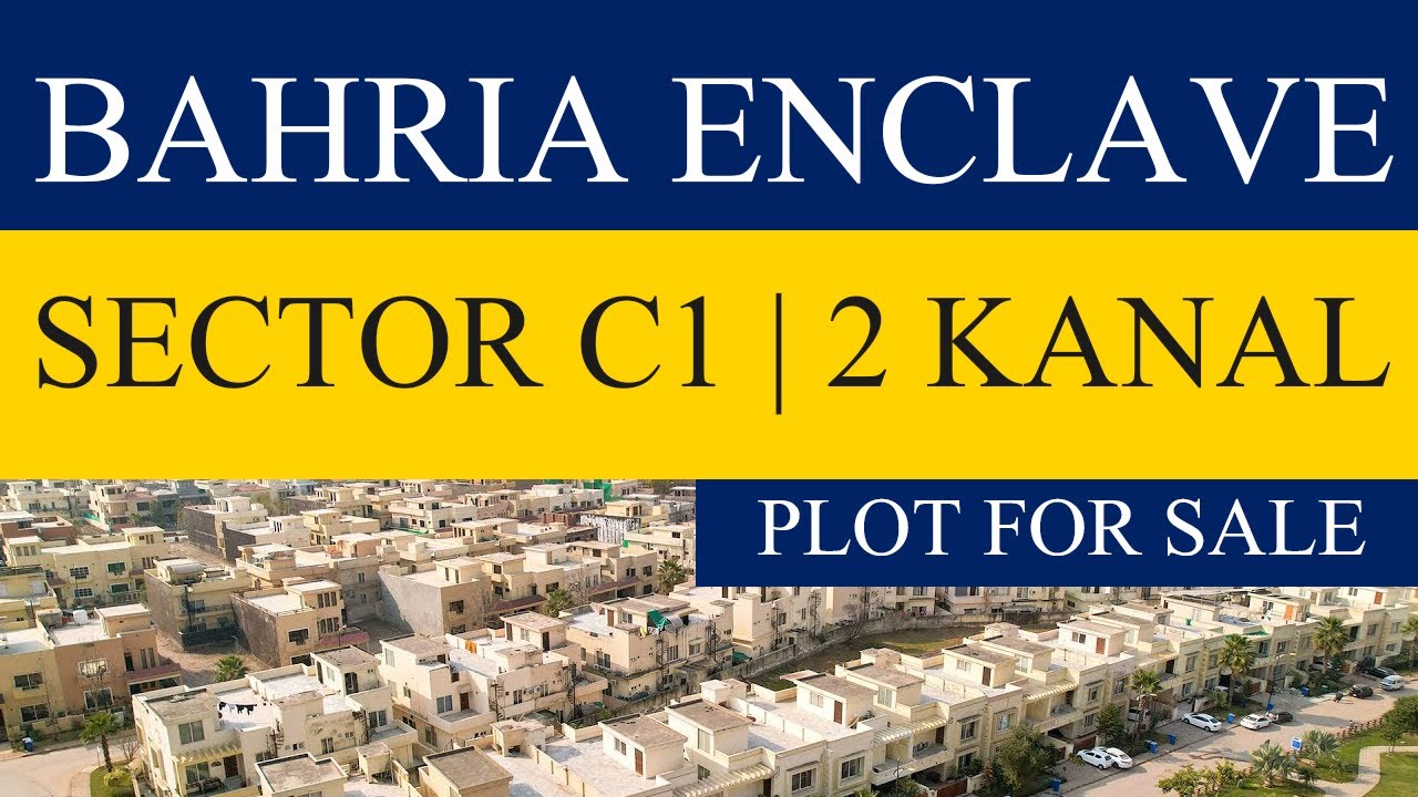Bahria Enclave Sector C1 | 2 Kanal Residential Plot for Sale | Prime Location