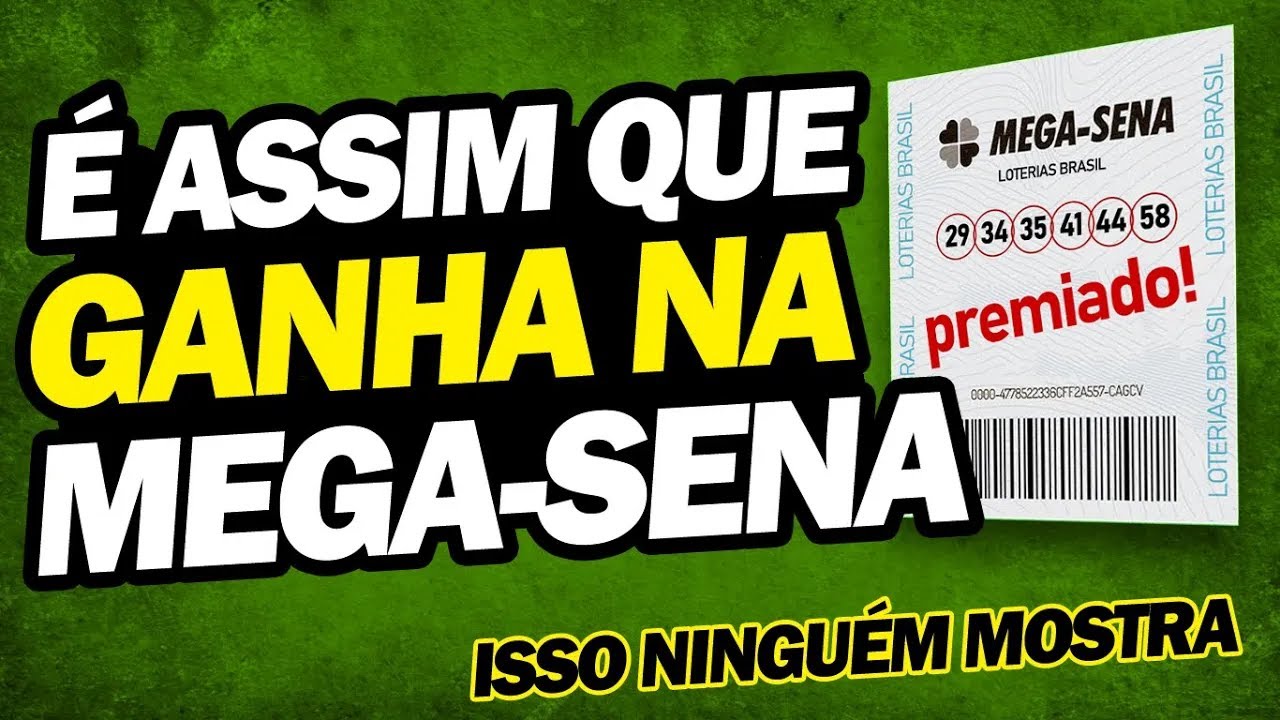Como Aumentar 70% de Chances de pegar PREMIA&Ccedil;&Atilde;O na MEGA SENA