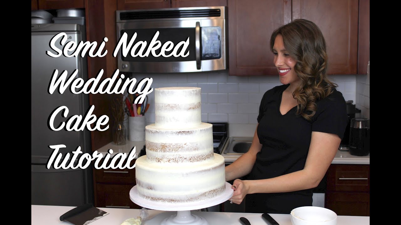 Semi Naked Wedding Cake | CHELSWEETS
