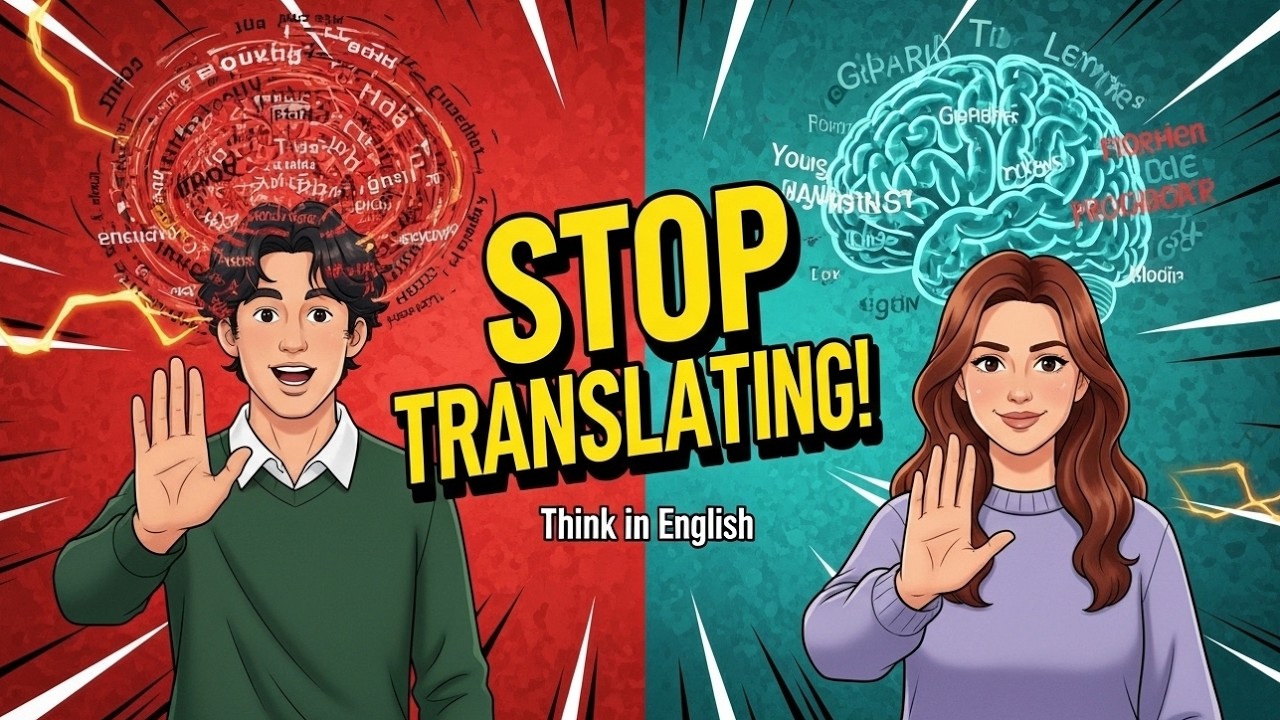 Think and Speak in English Stop Translating Now | Build Real Speaking Confidence | Practice English