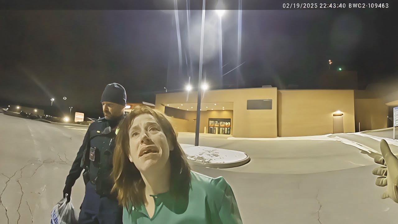 Woman Entitled Turns Night From quiet to a terrifying nightmare