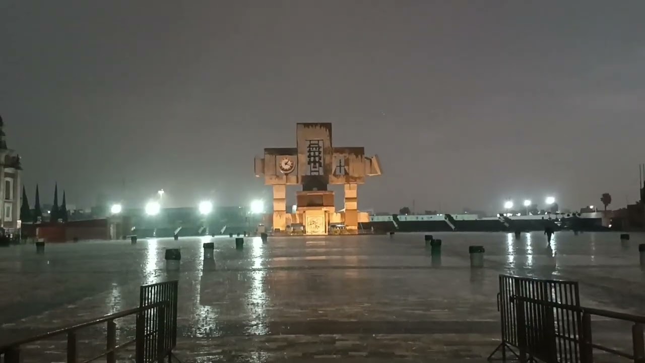 09. Lluvia en la Basílica Miér 04 marzo 2026 Veneración Tonāntsin y Salutaciones  #turismo #cultura