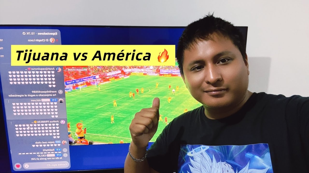 REACCION: Tijuana vs America 😱🔥 🧨Segundo tiempo‼️
