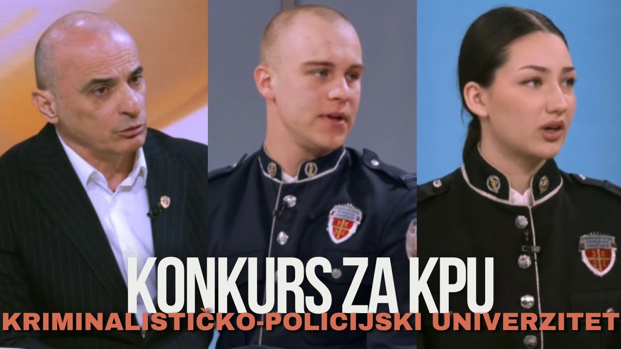 Konkurs za Kriminalisticko-policijski univerzitet - Postanite najbolji uz najbolje! - (29.03.2024)