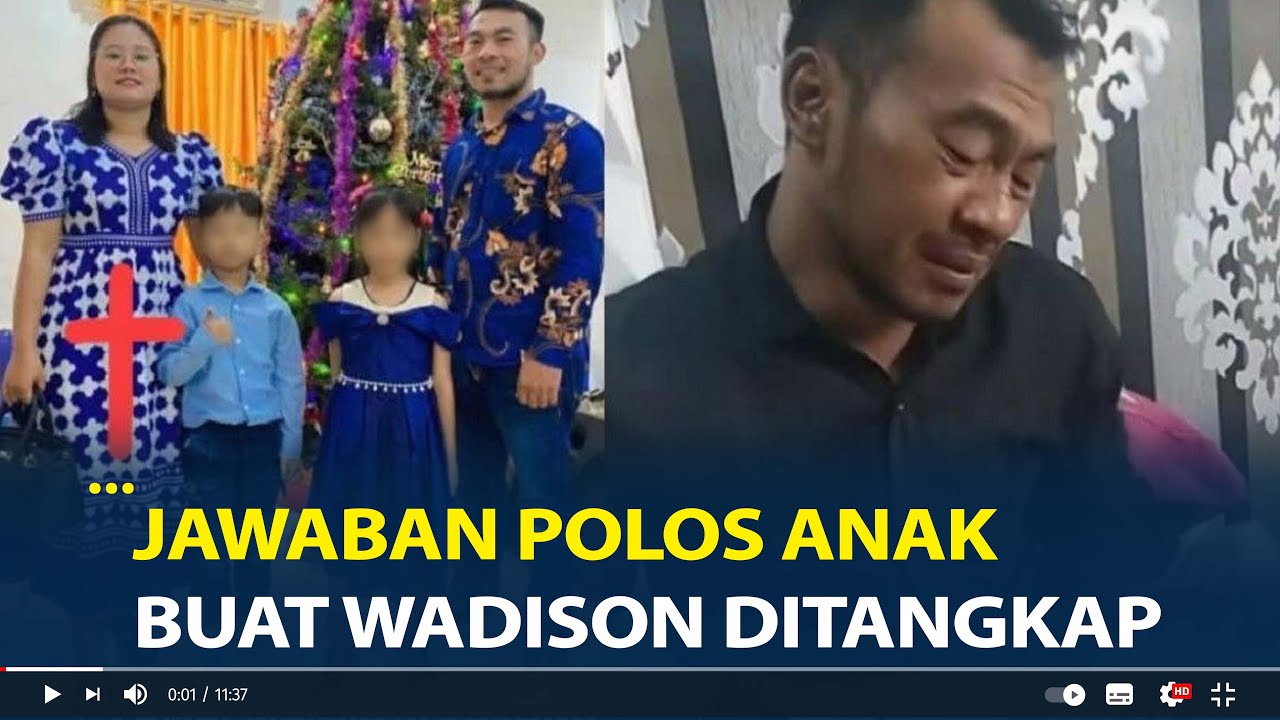 Polosnya Jawaban Anak Wadison Saat Ditanya Polisi Siapa yang Suruh Minta Tolong