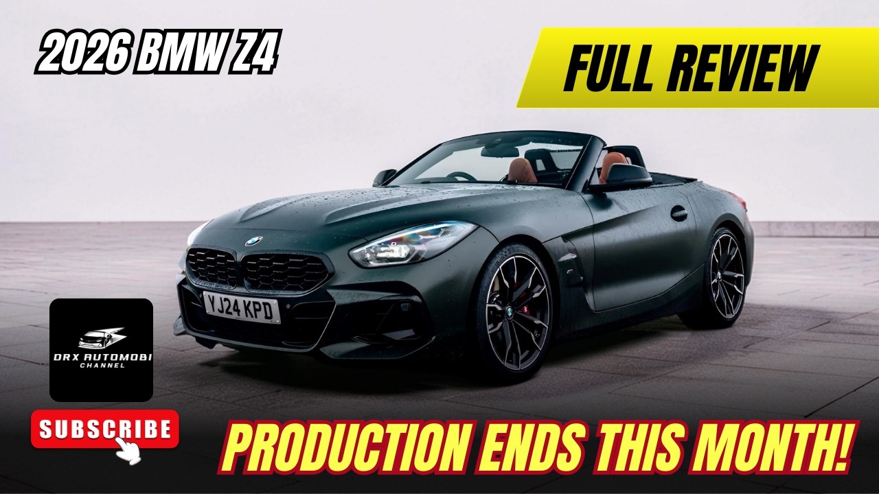 BMW Z4 Final Edition 2026: производство последнего чистокровного родстера завершается в этом месяце!