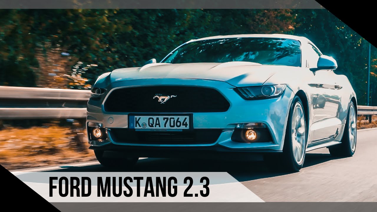 Ford Mustang 2.3 EcoBoost | 2016 | Review | Test | Fahrbericht | MotorWoche