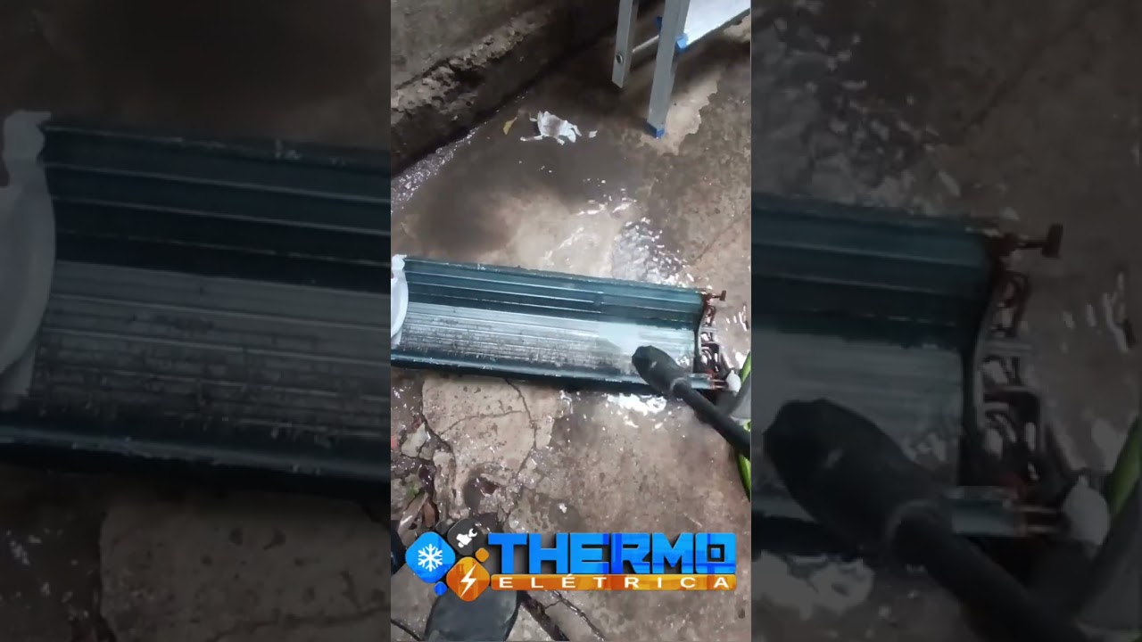 POSSO LAVAR NA LONA EM QUALQUER SITUAÇÃO 🤔???#arcondicionado #viral #dicas #hvac #refrigeracao 