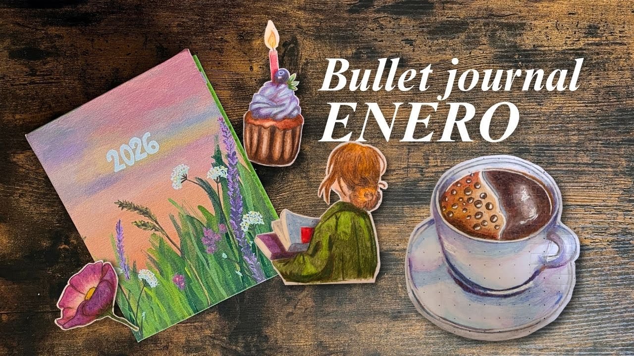 Bullet Journal Enero: Un café y organización