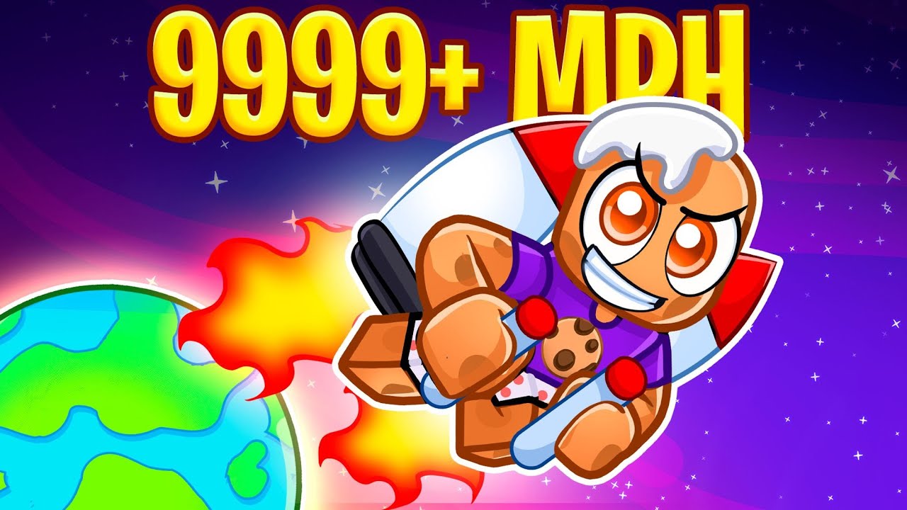 Flying 9,999,999 MPH into SPACE in Roblox!