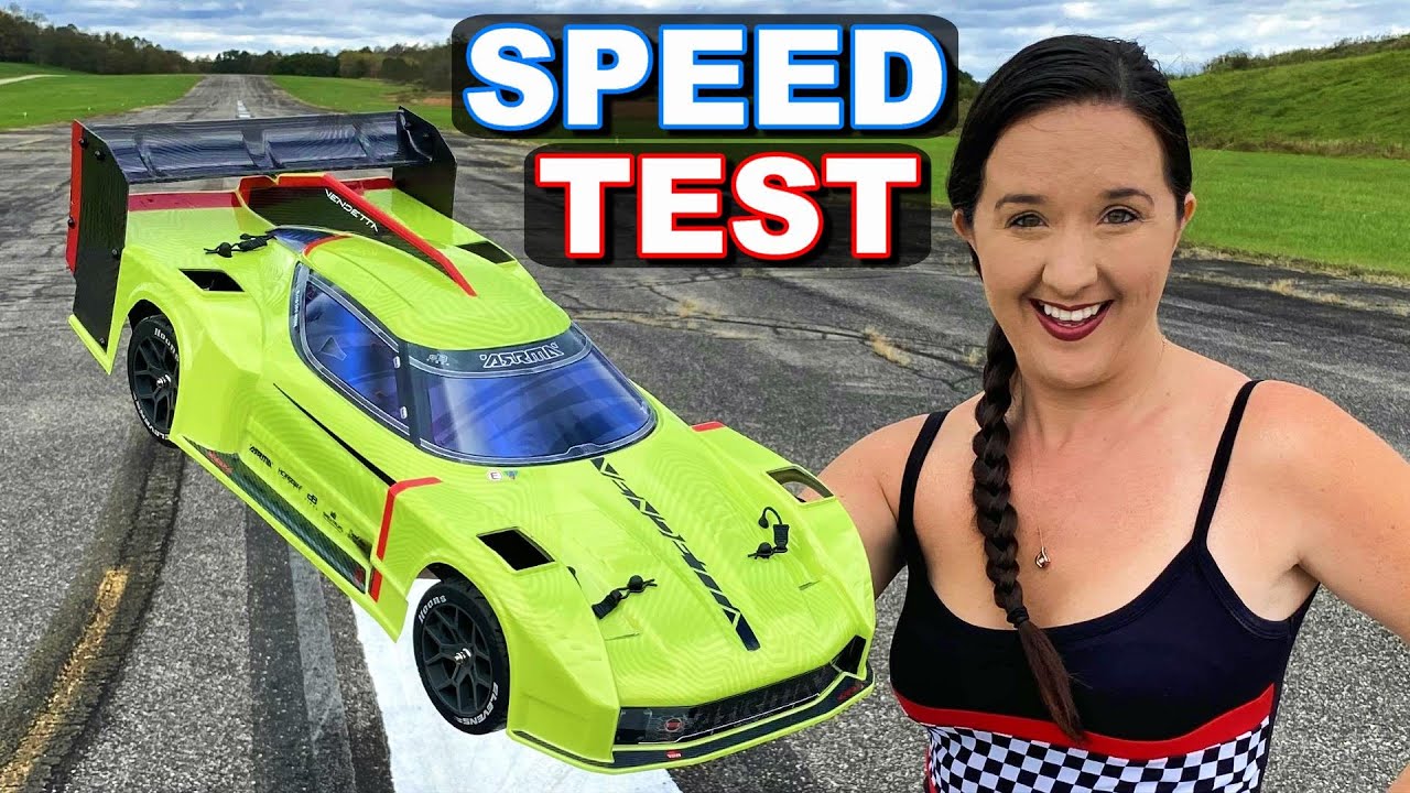 How Fast is the Arrma Vendetta 3s Speed Bash Racer 1/8 Brushless RC Car? - TheRcSaylors