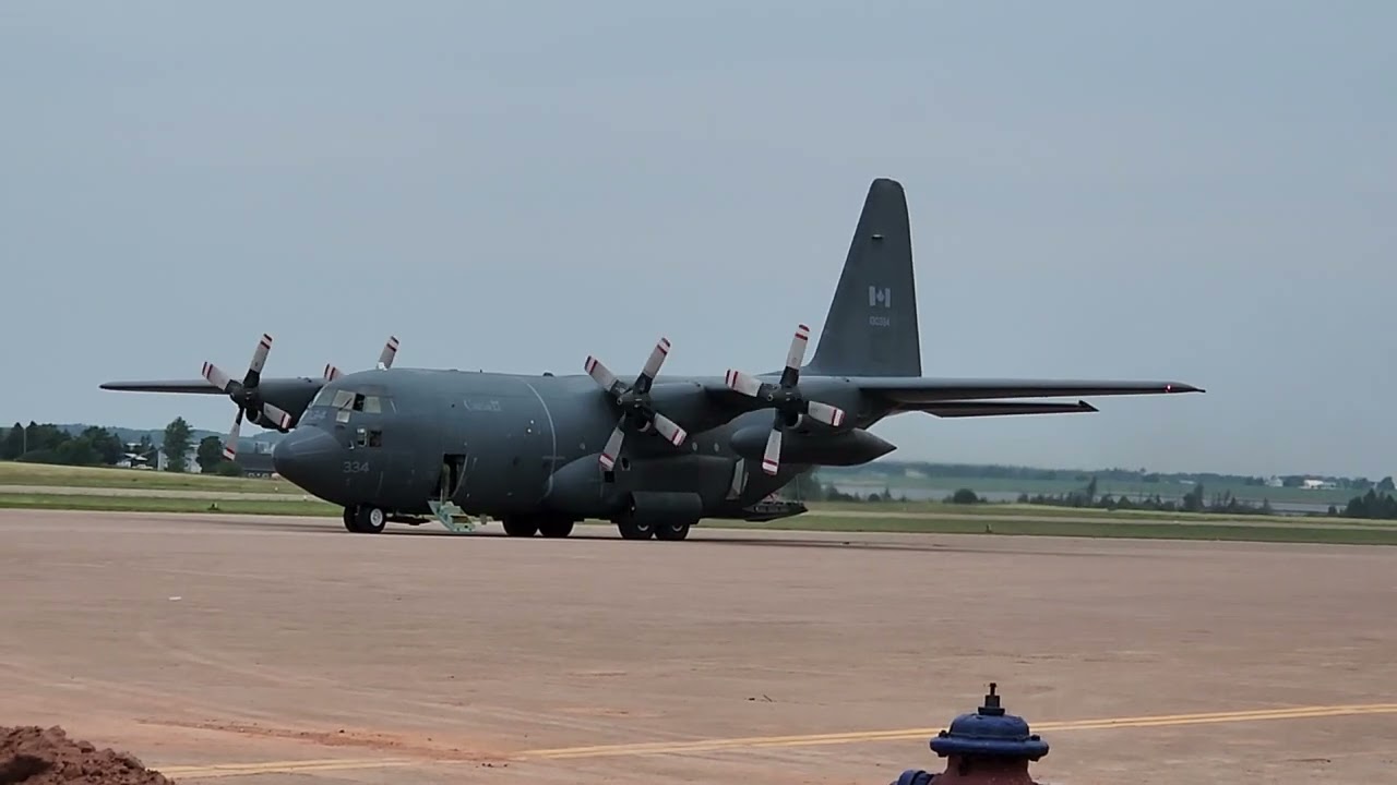 C-130 Hercules Engine Start Up & Departure