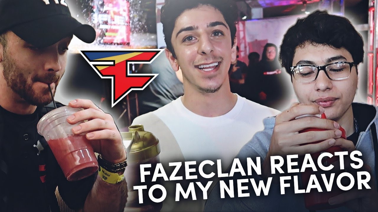 FAZE РЕАГИРУЕТ НА МОЙ НОВЫЙ ВКУС GFUEL!