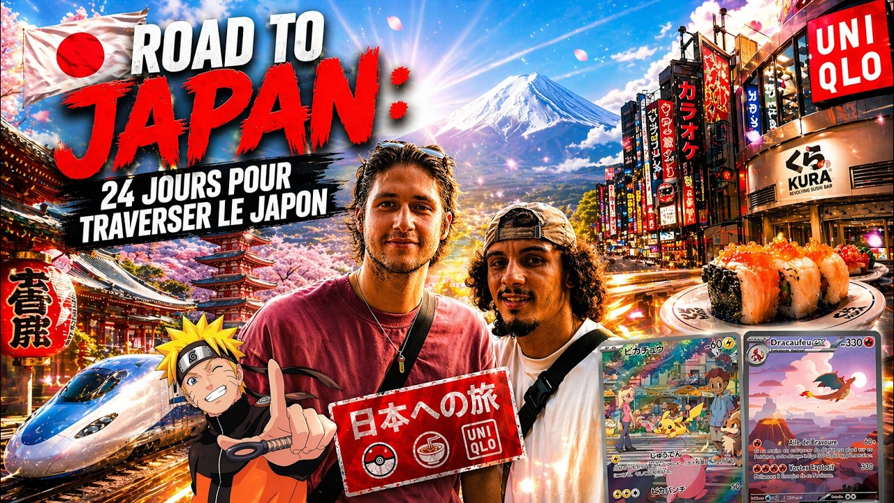 ROAD TO JAPAN   24 JOURS POUR TRAVERSER LE JAPON