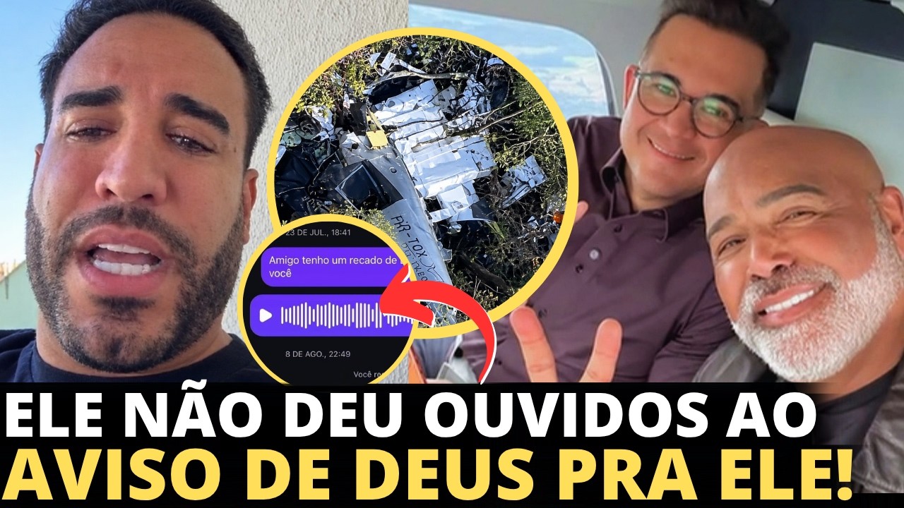 Following the DEATH of Rick and Bruno Avelar, Leonardo Sale reveals prophecy he recently gave him