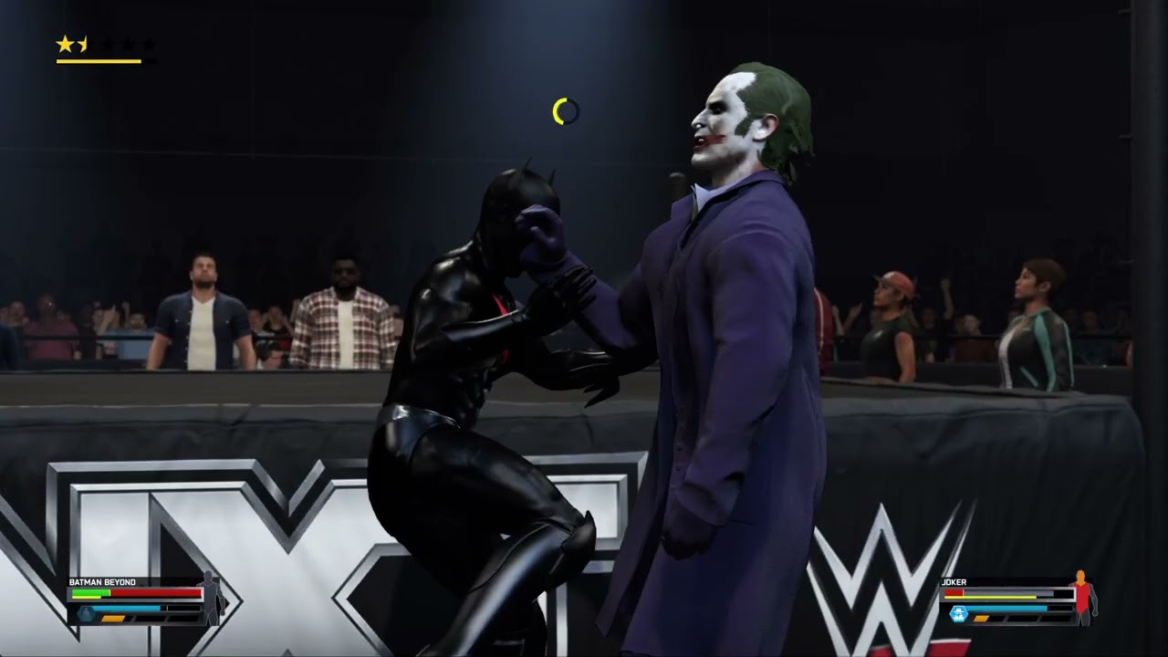WWE 2K25 Batman Beyond versus.Joker.
