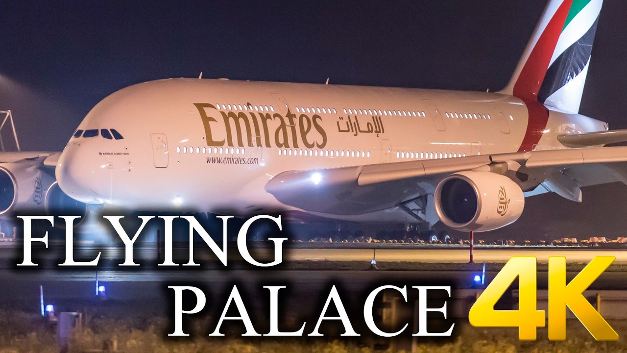 Прогулка по лайнеру A380 авиакомпании Emirates