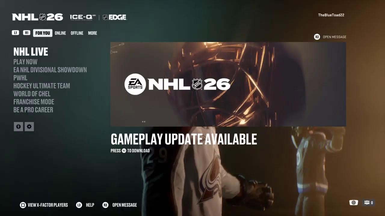 NHL Series, Season 11 (Game 1s)