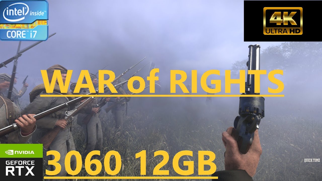 War of Rights - MP FPS Shooter - Gameplay - 4K