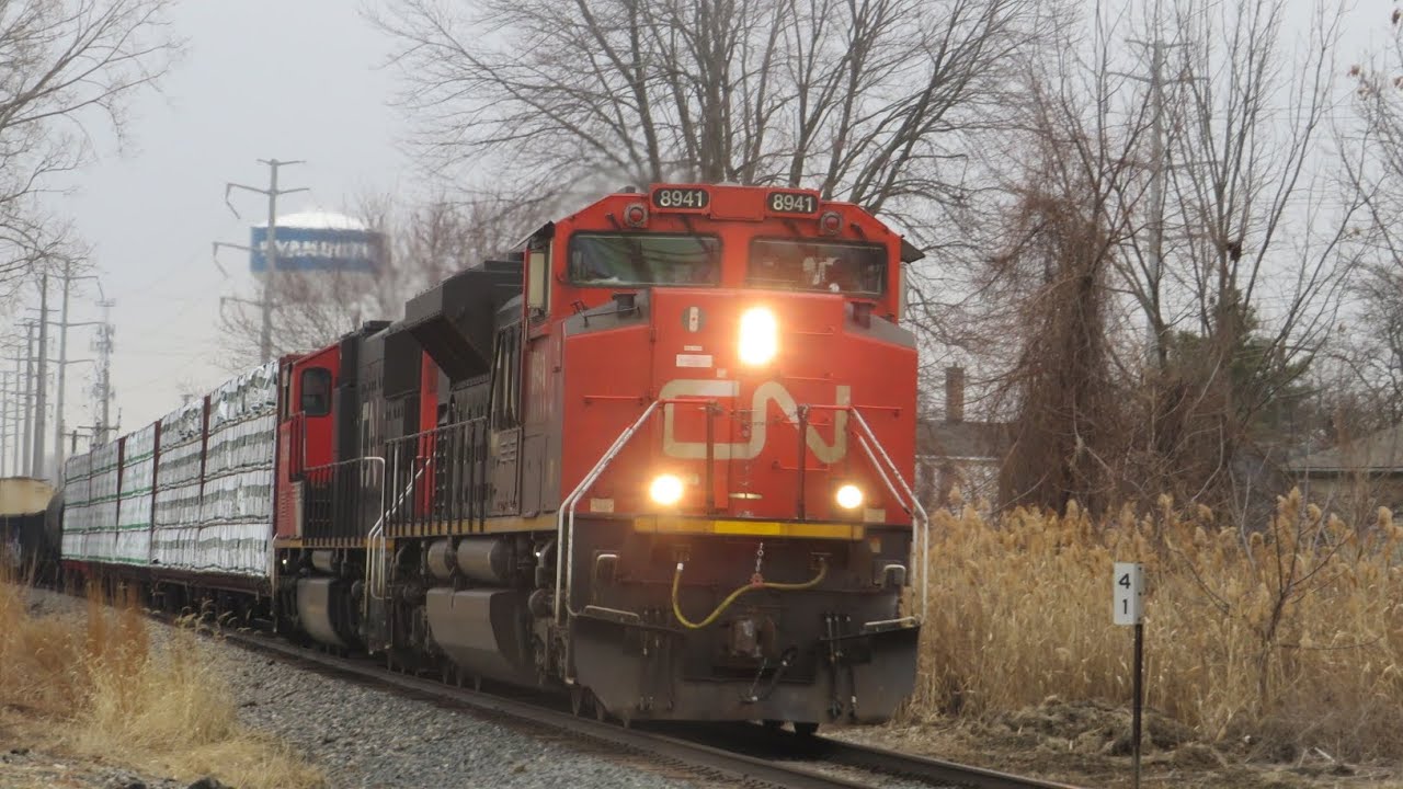 Railfanning Wyandotte, MI 3/3/26