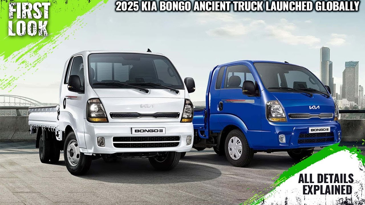2025 Kia Bongo Mini Truck Launched - Rival Suzuki Super Carry - Full Interior Exterior