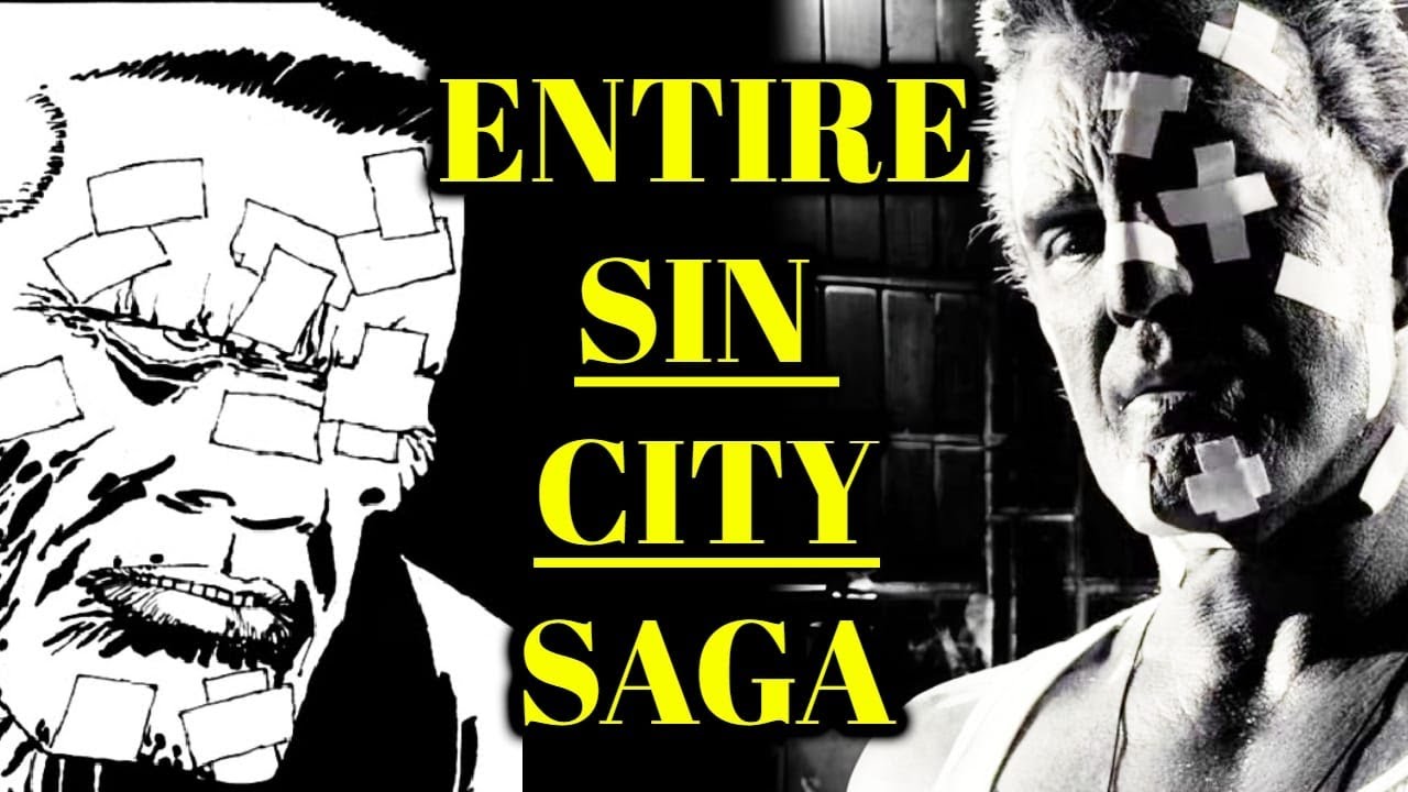 Entire Sin City Saga Comic Book Saga - Frank Miller's Masterpiece Explained In Detail