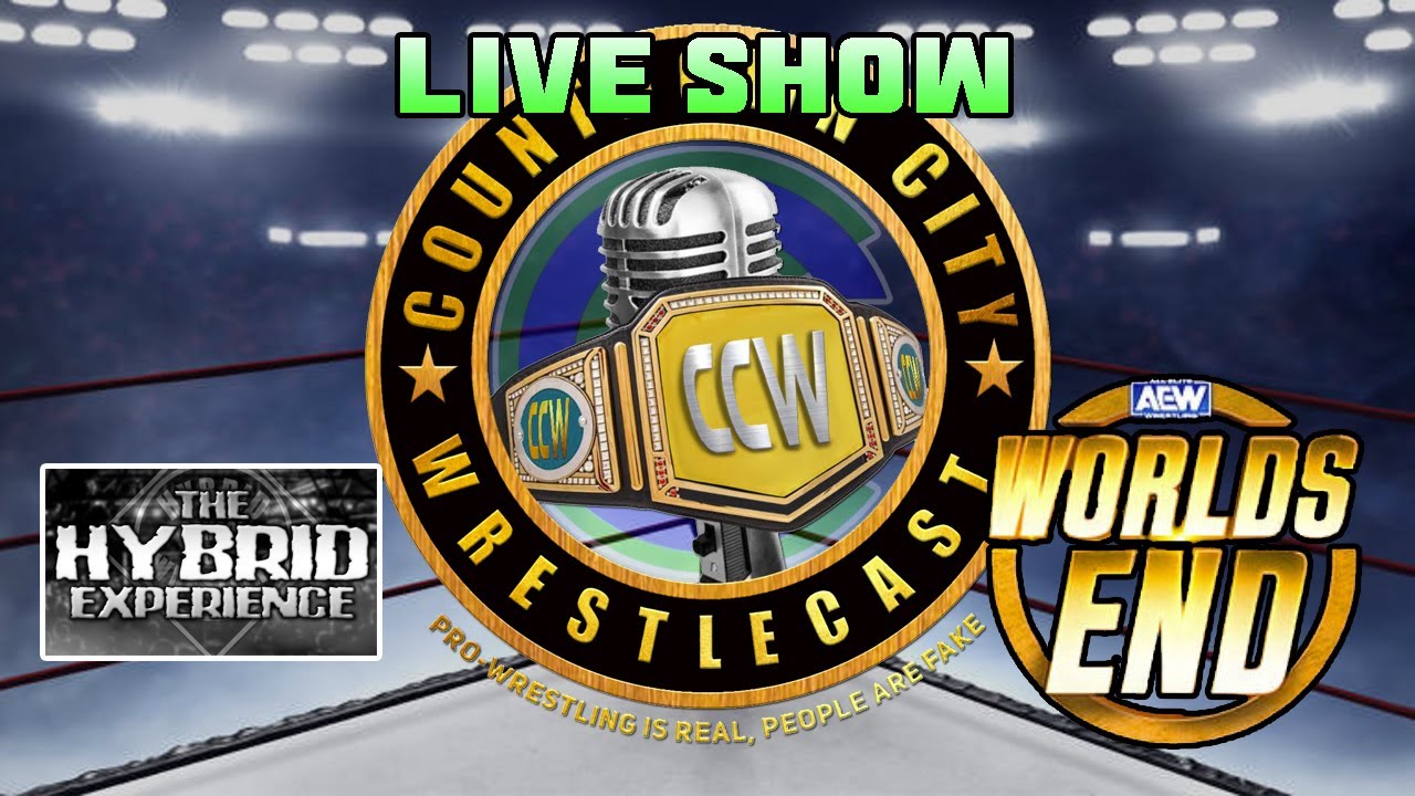 Ep370 LIVE Worlds End Preview | Countdown City WrestleCast