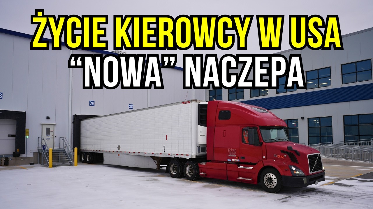 Życie kierowcy w USA | Ile kosztowała nowa naczepa, ceny diesla i trasa do Ohio