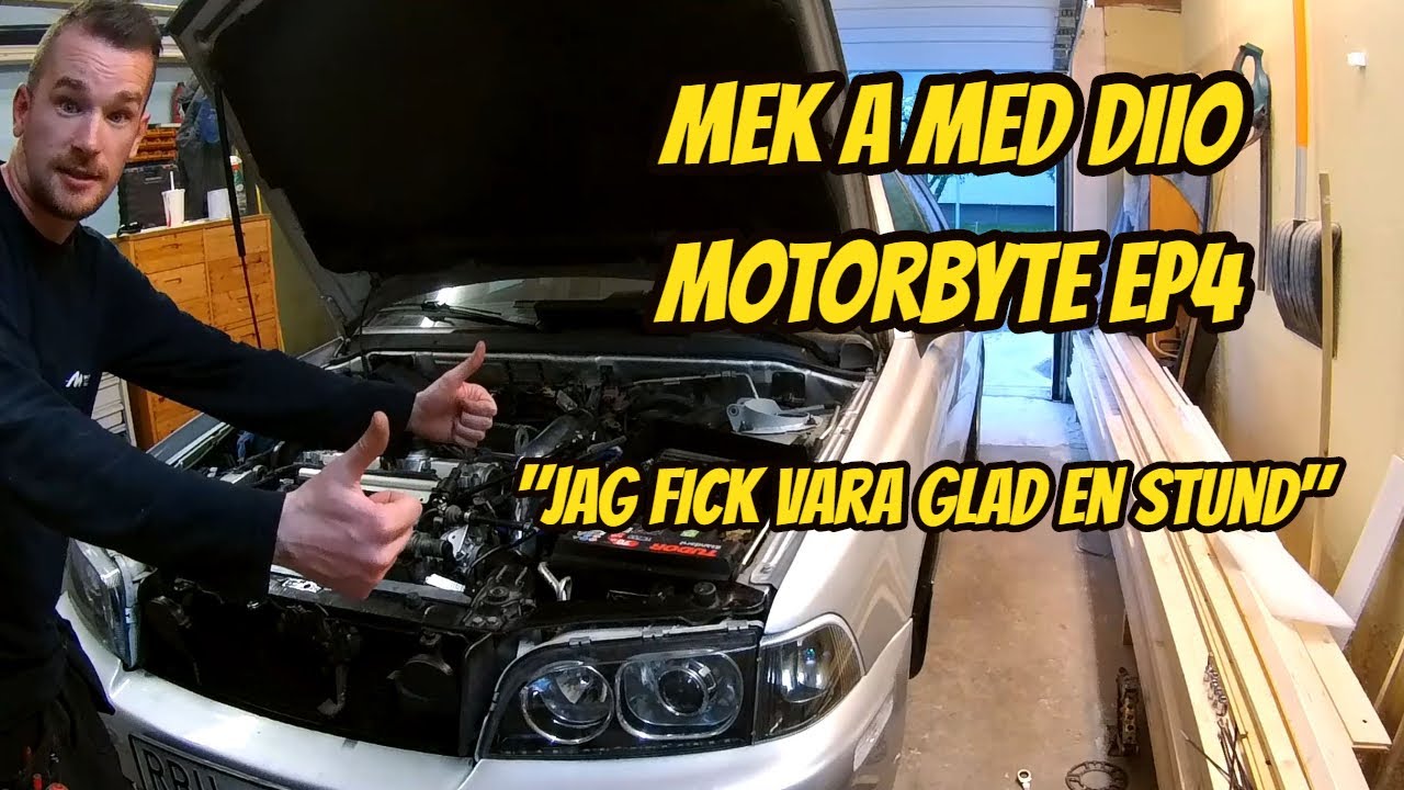 Meka med Diio #30 Motorbyte ep4