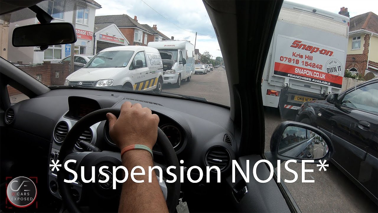 Opel Vauxhall Corsa D Suspension Noise Rear Shock Replacement