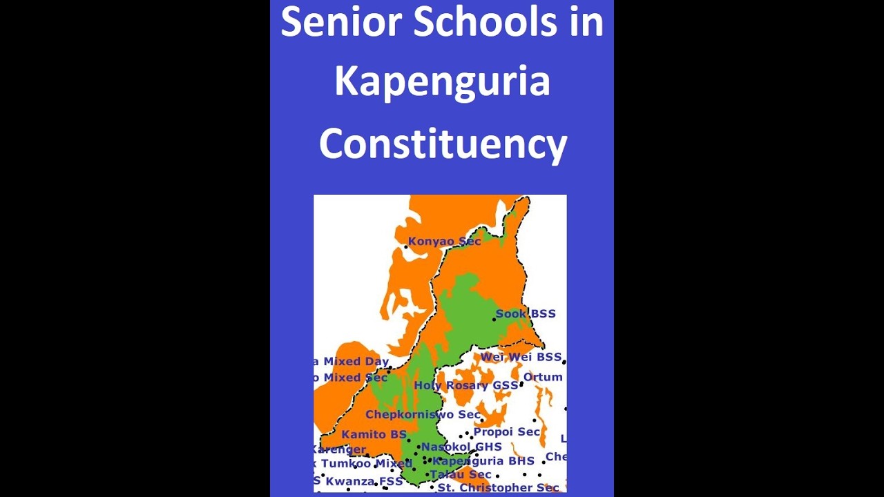 14 Senior Schools in Kapenguria [Constituency]