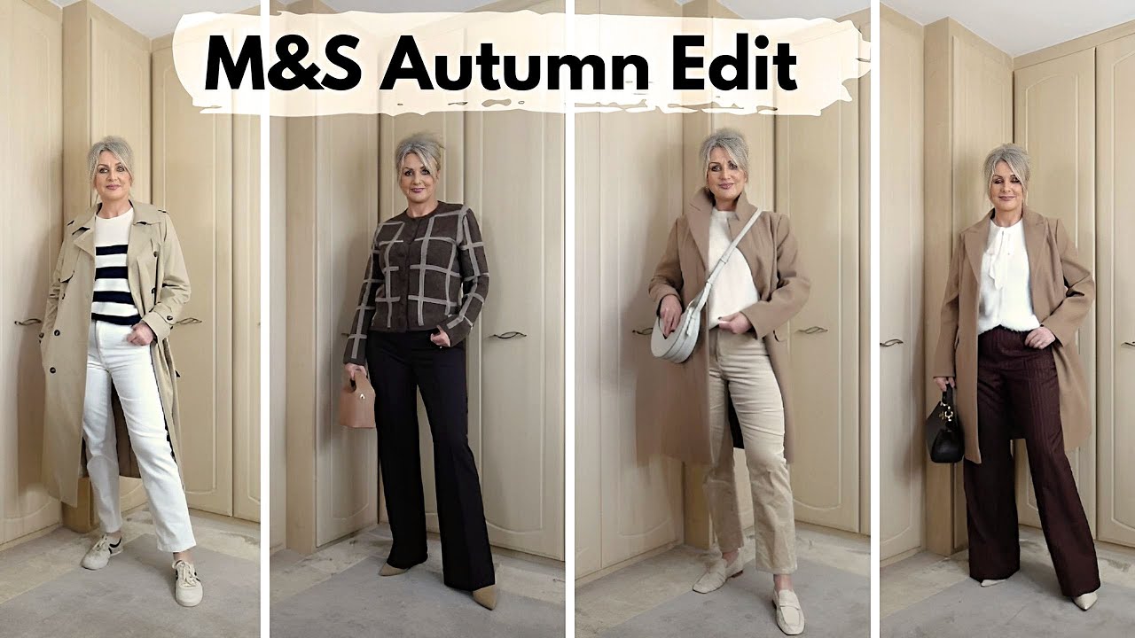 Новинка от M&S (Marks & Spencer) Осенняя примерка | Шикарные трикотажные изделия и пальто, которы...