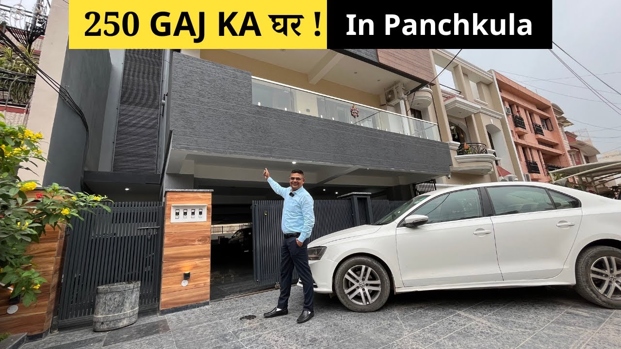 250 SQ Yard में  बना LUXURY घर On SALE, Floor- Wise | Sector - 4,  Panchkula