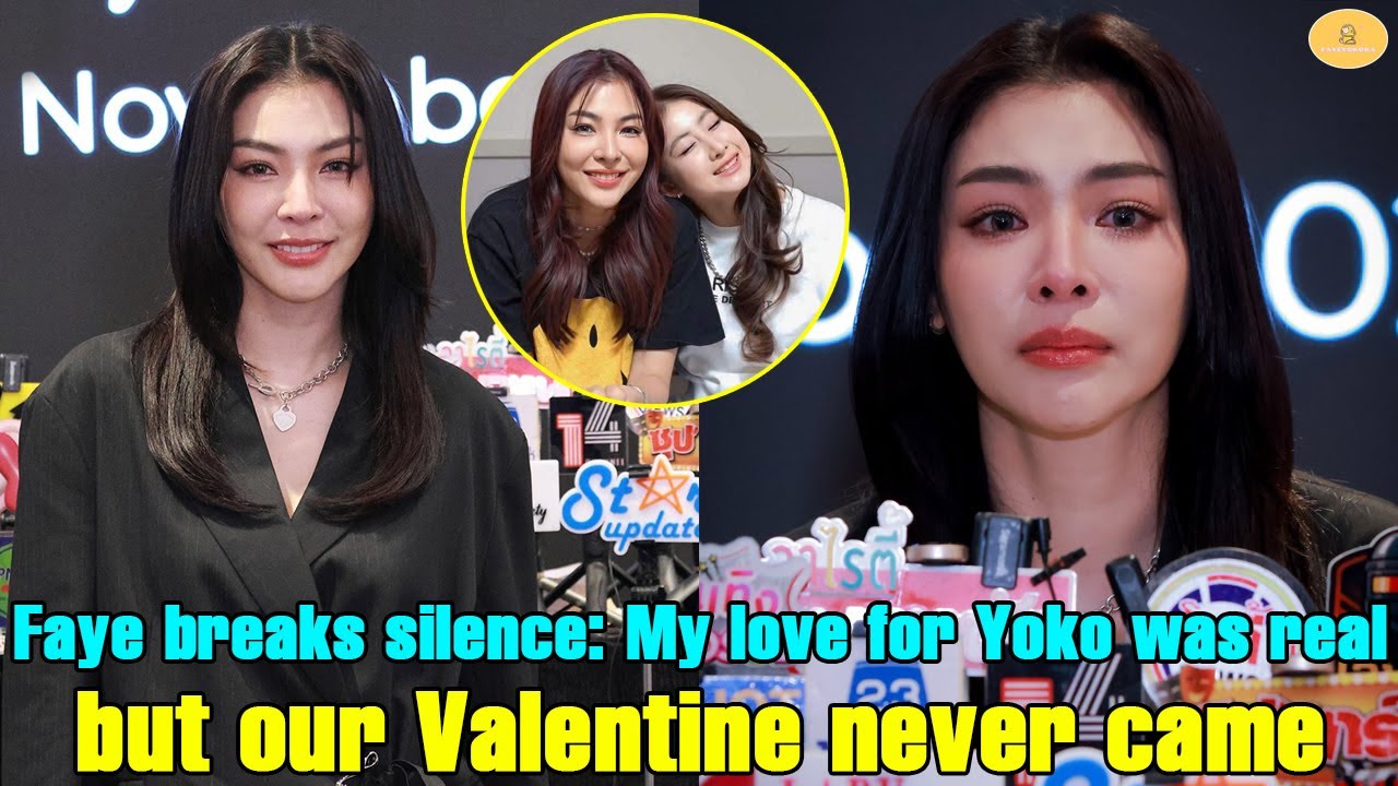 Faye breaks silence: ‘My love for Yoko was real — but our Valentine never came.’ [1/3]