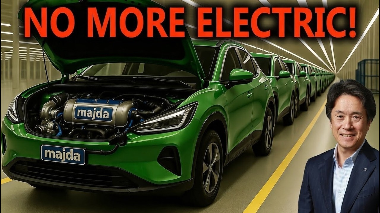 Mazda Just Dropped a Bombshell Our New Rotary Engine Will Destroy the Electric Vehicle Industry!