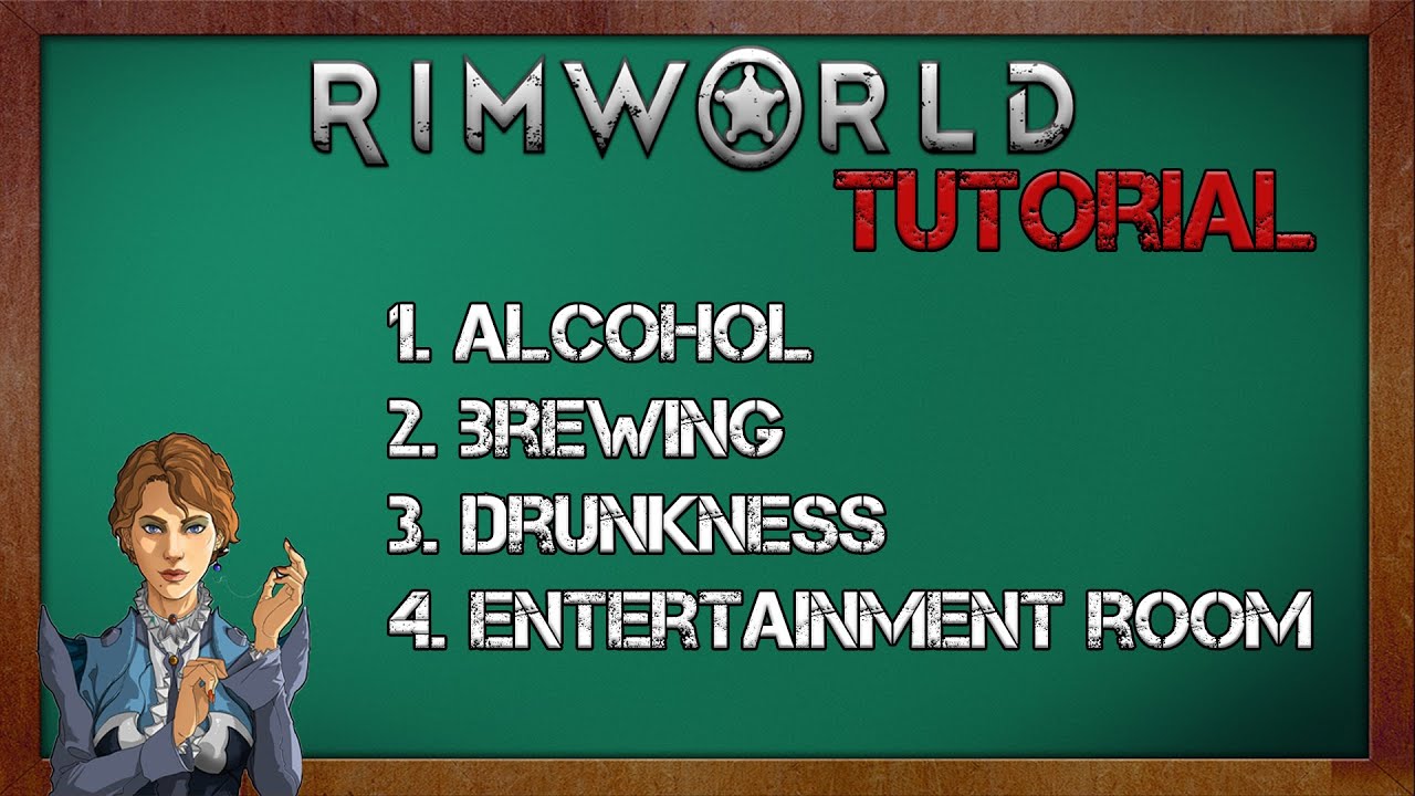 Alcohol and brewing - Rimworld Alpha 11 Tutorial - Rimworld Beginner's Guide