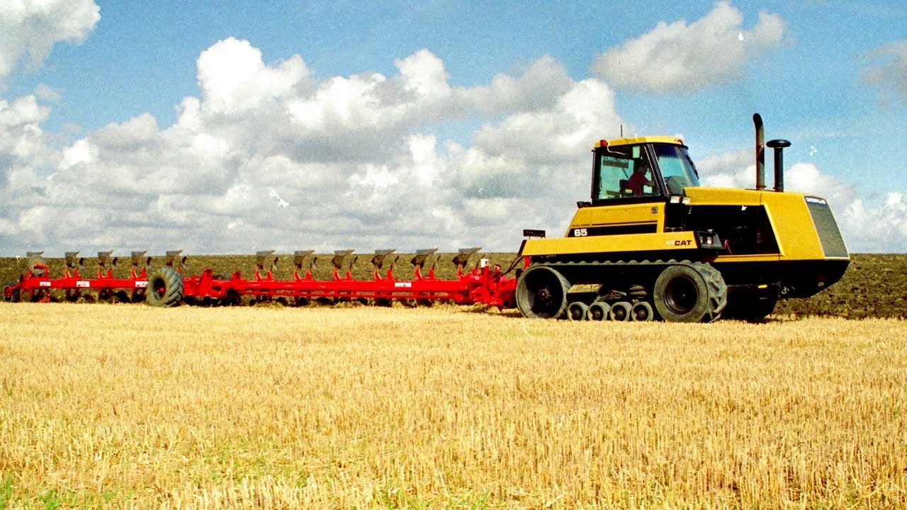 Cat 65 &  11 Furrow Gregoire Besson plough from 1993
