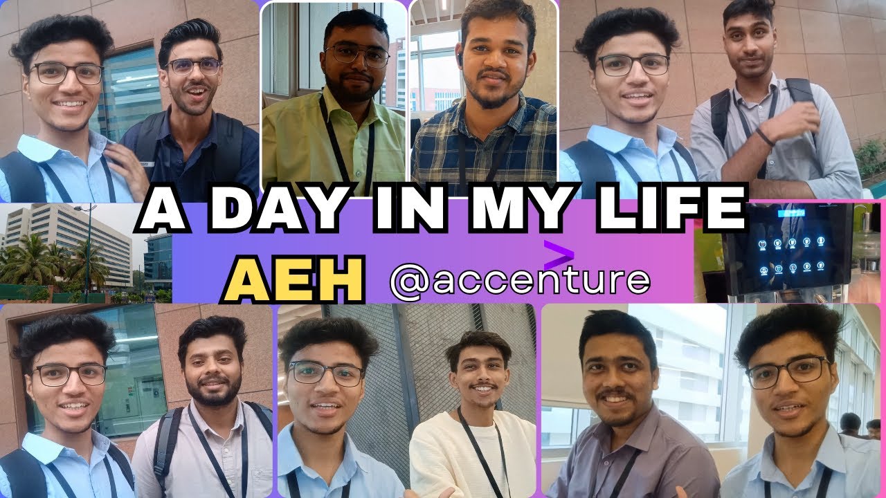 A Day in the Life of an @Accenture AEH | Whitefield BDC6F | Met Amazing Colleagues | NJX | MS Mesh💜