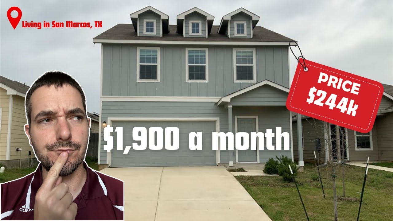 Lennar Sunset Oaks Tour | San Marcos TX Homes in the $200Ks