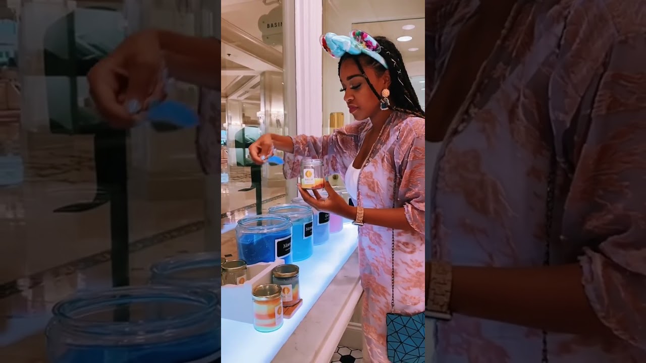 Cheap and fun activity! ☕️ #diycandle #thingstodoinorlando #orlandoqueen #disneysprings