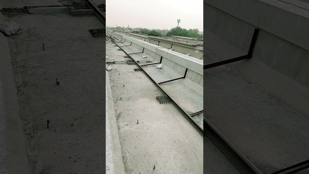 metro flyover metro train track #shots #construction