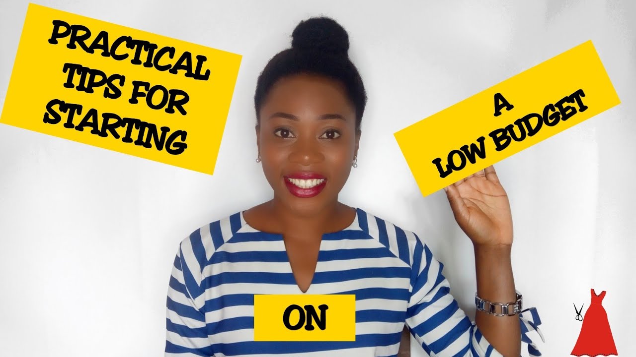 HOW TO START A FASHION BUSINESS ON A LOW BUDGET | STITCHADRESS |